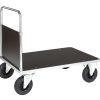 500 Series platform trolley with electro-galvanised steel frame and MDF deck