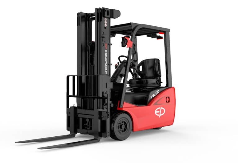 EP-Equipment kolmipyöräinen vastapainotrukki.