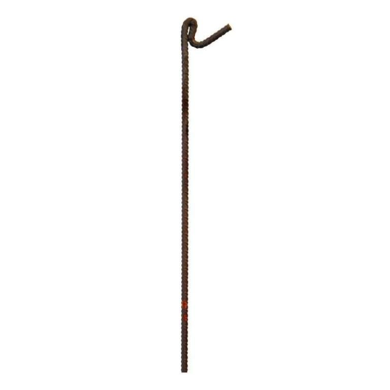Stöd till avspärrningsnät – armeringsjärn 1 m, 5‑pack