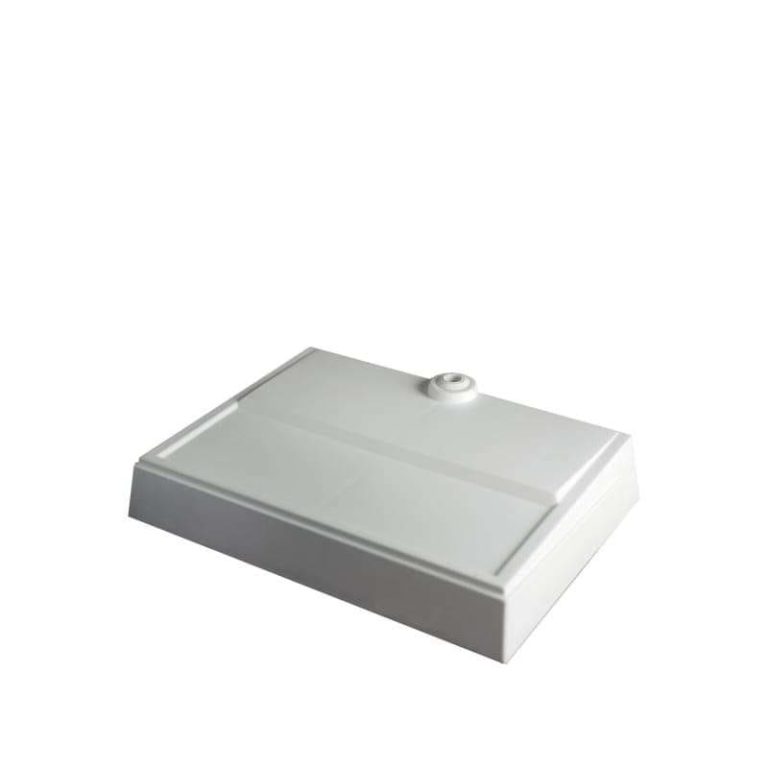 Bordsfot till Magni LED‑förstoringslampa på industribänk