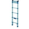 Compactstep teleskopstege i anodiserat aluminium hopskjuten