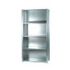Dexion HI280 shelving unit with galvanised back panels