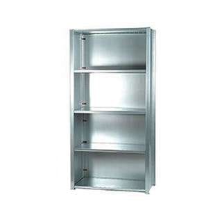 Dexion HI280 shelving unit with galvanised back panels