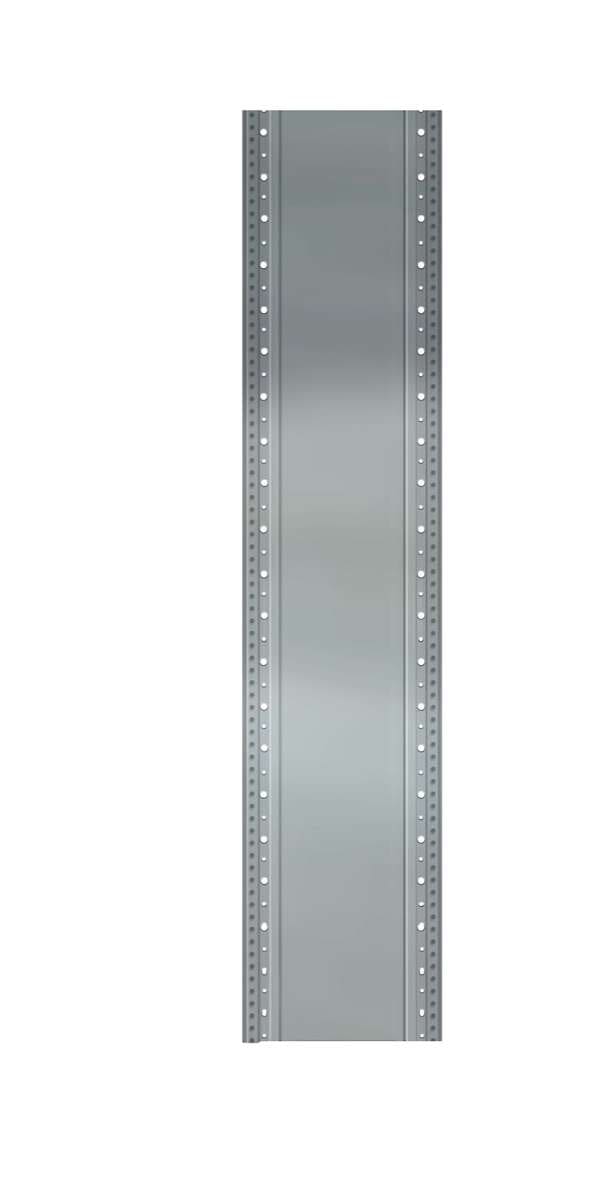 Dexion HI280 end and divider panel in galvanised steel for small parts shelving