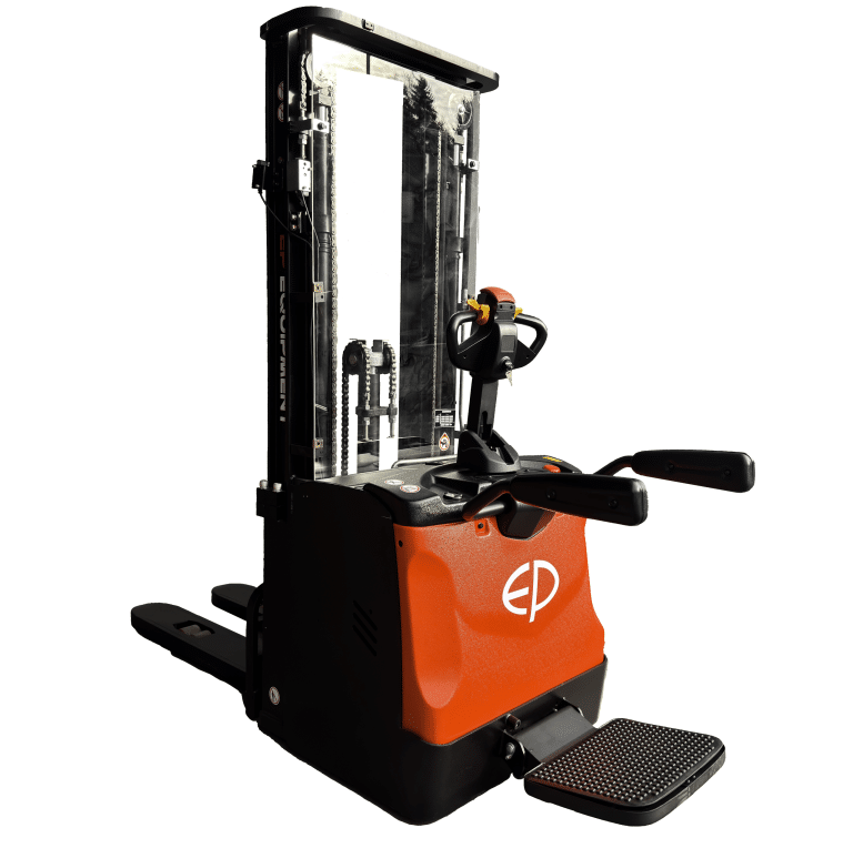 EP ES16‑RS åkstaplare med fällbar plattform, Li‑ion 24V/205Ah, 1600 kg, 5,0 m