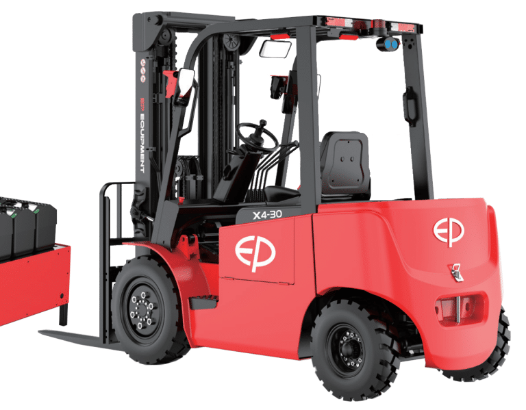 EP X4 Li‑ion motviktstruck med utbytbara batterier, 3 ton