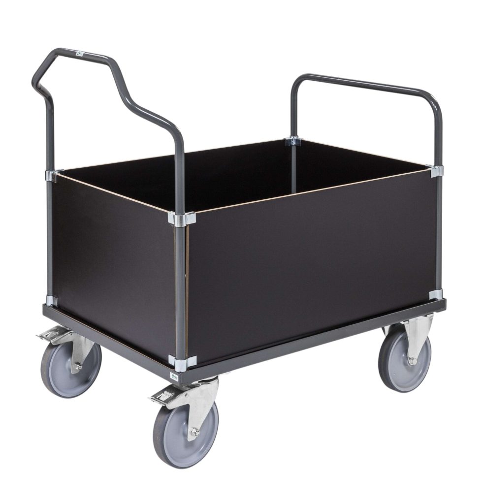 ERGO High-Sided Platform Trolley 500 kg | Warehouse Trolley - THTT
