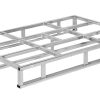 EUR steel pallet 1200 x 800 mm made from electro-galvanised steel