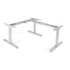 Flex 3-leg electric height-adjustable desk frame for L-shaped corner desks