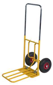Economy Light folding sack truck 150 kg with fold-out load plate