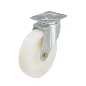 150 mm nylon castors for heavy‑duty tipping skip, 2 swivel + 2 fixed, 2000 kg set