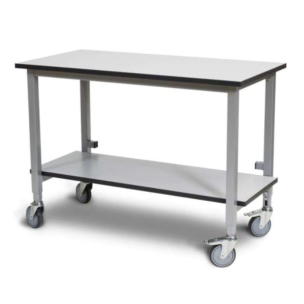 Height-Adjustable Mobile Work Table | 400 kg - THTT