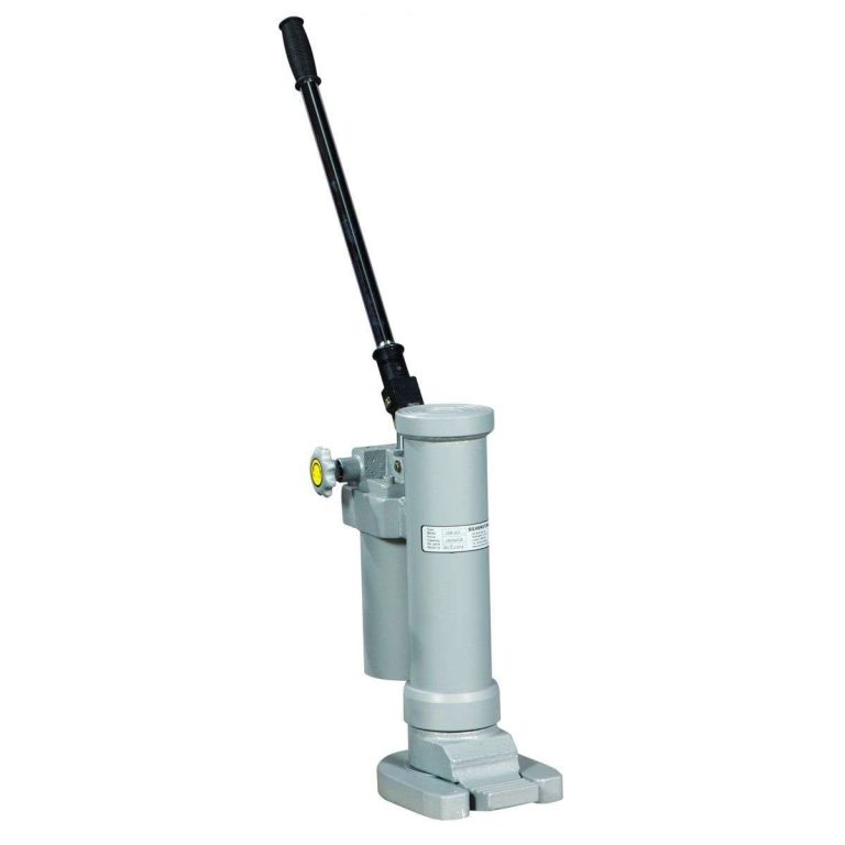 Hydraulisk maskindomkraft HM100 10 ton med 30 mm lyftklack och 360° roterande kropp