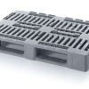 Hygienpall i plast av HD-PE, EUR 1200×800×160 mm för livsmedelsbruk