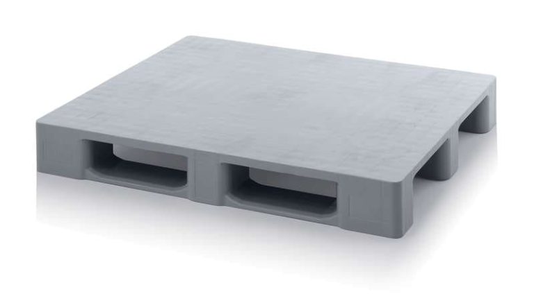 Hygienpall i plast för renrum i FIN-storlek 1000x1200 mm med slät HD-PE-yta