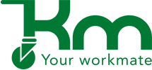 Kongamek‑logotyp – ledande tillverkare av ergonomiska materialhanteringsvagnar