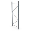 Dexion longspan shelving upright frame element in dark grey RAL 7016