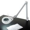 Magni LED magnifying lamp with articulated arm and table clamp for precision work