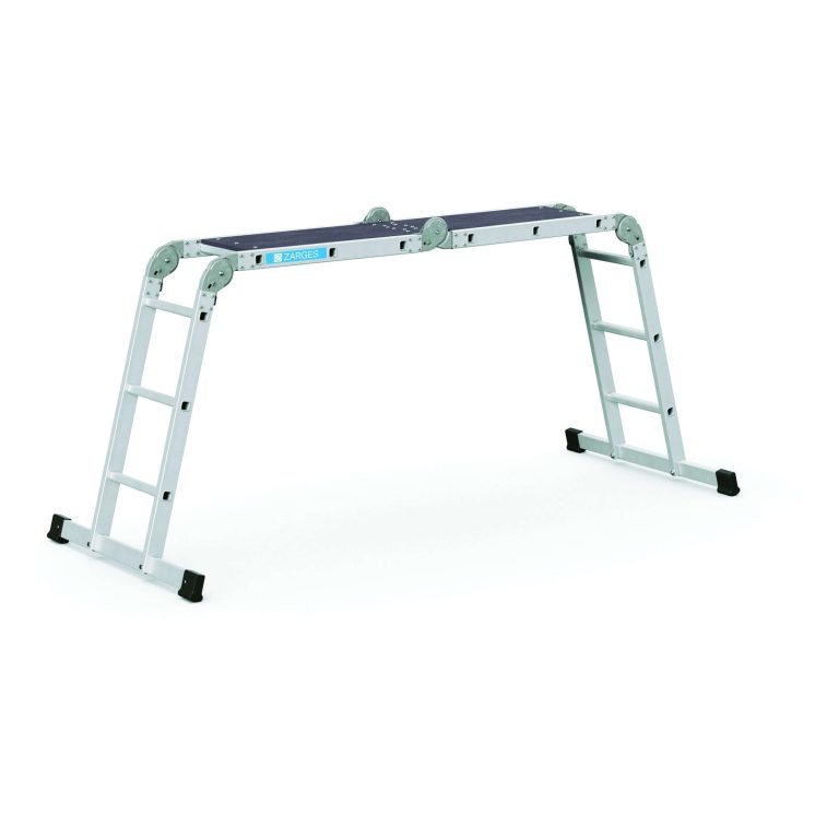 ZARGES Multitec M multistege 4 x 3 steg med arbetsplattform