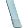Non-marking ladder end cap fitted to an aluminium ladder stile