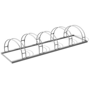 Outdoor furniture with a cycle shelter, bike racks and benches