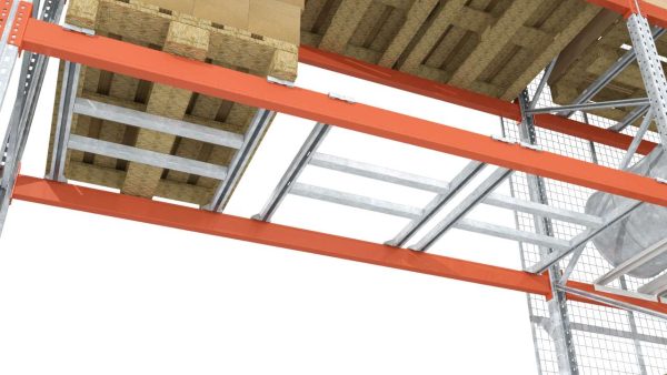 Warehouse Racking Inserts Safety Insert for Pallet Racking | Half Pallet Support - THTT