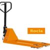 Pallyftare Rocla RMA25 2500 kg med orange ram och nylonhjul för lager