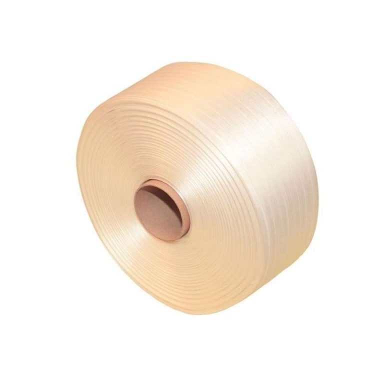 PET woven strapping roll for wire buckles, 19-38 mm