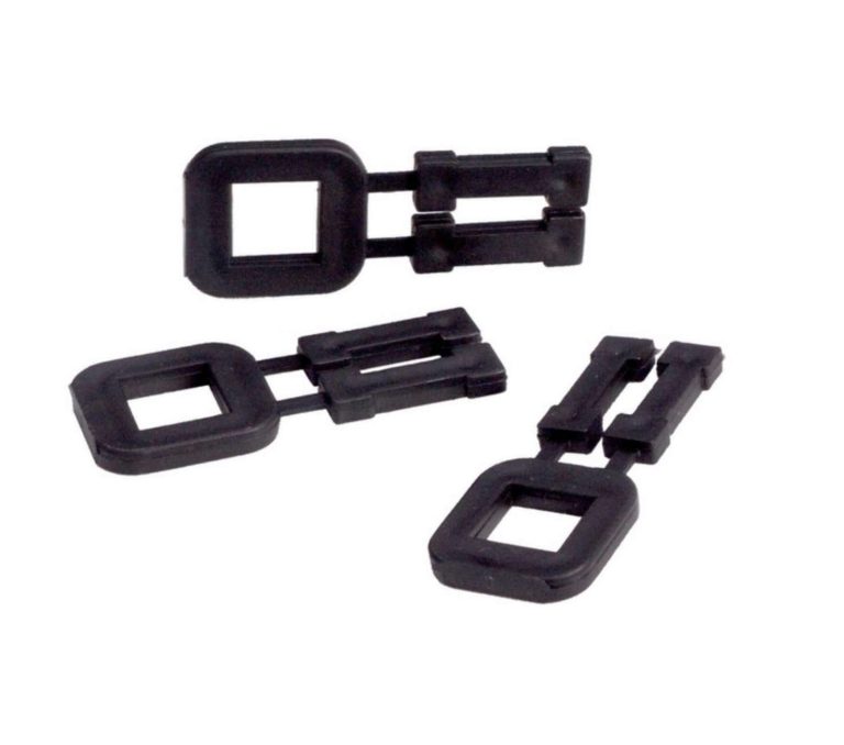 Plastic buckles for 13 mm PP strapping (polypropylene) – pack of 1,000