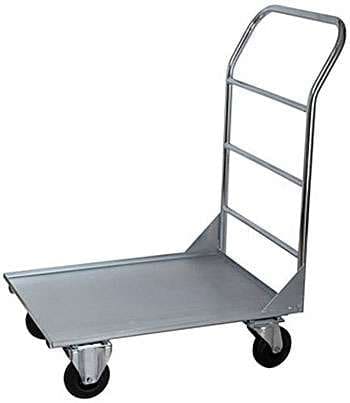 Finsktillverkad plattformsvagn 150 kg med lastyta 700 x 540 mm