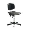 Premium PU industrial work chair with adjustable backrest, low and high models