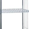 Extra roll container shelf for roll cages in three sizes