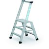 Seventec RC SP aluminium platform step ladder with perforated treads