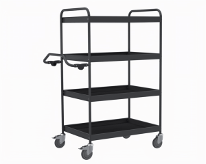 Industrial shelf trolley