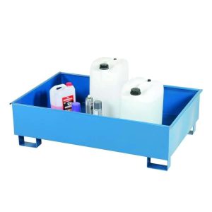 Industrial steel spill pallet