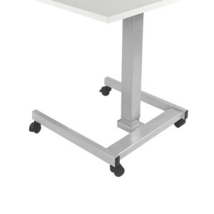 Table caster set for Quadro & Pops, Ø 40 mm, 2 braked, twin‑wheel soft rubber castors
