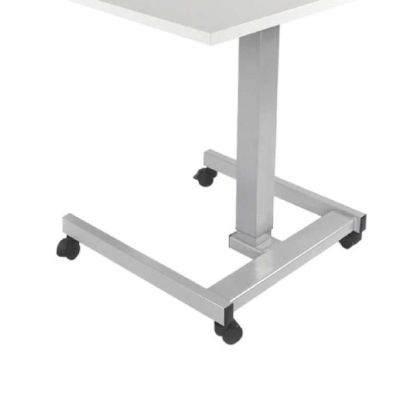 Table caster set for Quadro & Pops, Ø 40 mm, 2 braked, twin‑wheel soft rubber castors