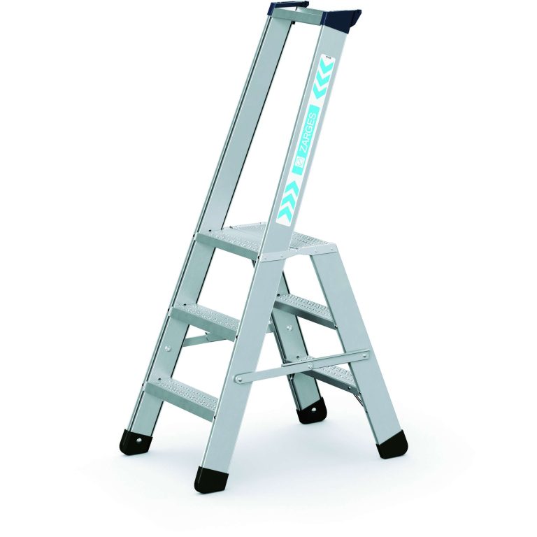 Trappstege Seventec RC S i aluminium för utomhusbruk