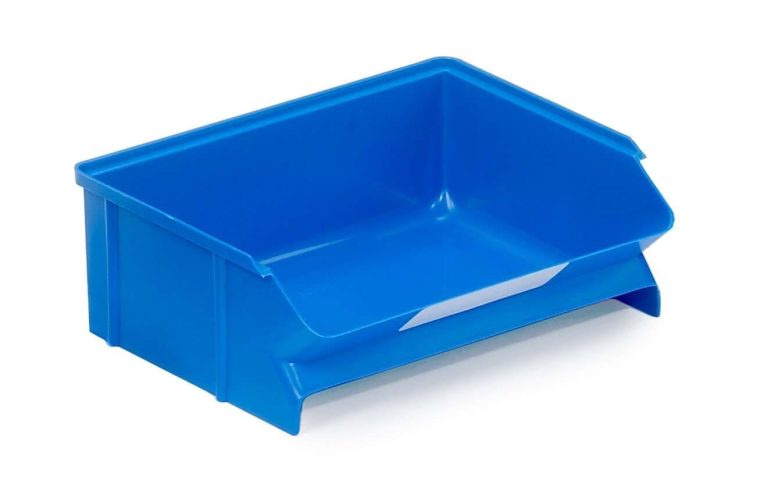 Blue Treston 30-2L small parts picking bin, 198 x 160 x 70 mm