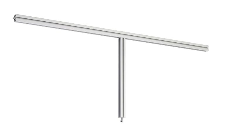 Treston AKK monteringsram för WB-arbetsbord i eloxerad aluminium