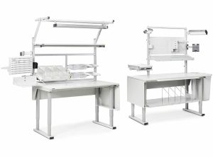 Treston ergonomiskt höj‑ och sänkbart arbetsbord