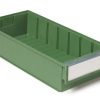 Treston BiOX wood-based bioplastic shelf bin for small parts storage