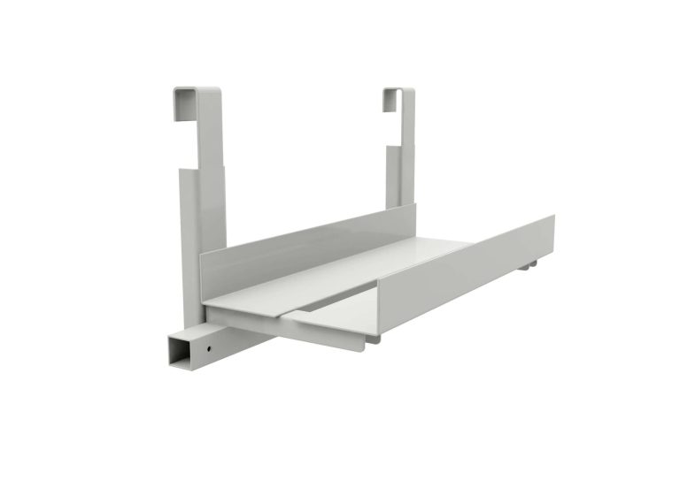 Treston CPU holder ESD for TP, TPB and TPH workbench in RAL 7035 steel