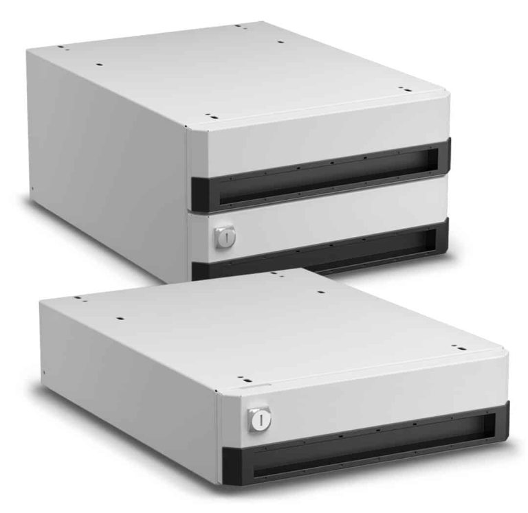 Treston DU35 ESD metal drawer unit for under-workbench storage