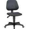 Treston Ergo 20 PU black polyurethane industrial work chair with braked castors