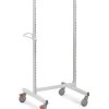 Treston Industrial Multi Trolley High Frame in light grey with swivel castors