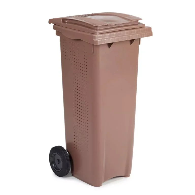 Tuulettuva biojäteastia biojätteen keräämiseen ja käsittelyyn.