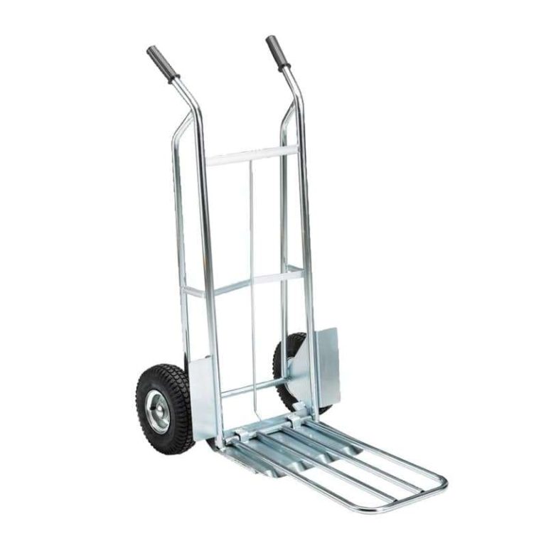 VK 24 warehouse sack truck with folding toe plate