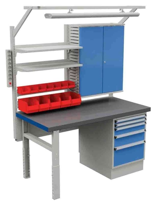 Workshop Assembler Workstation 1 | Heavy‑Duty Workbench - THTT