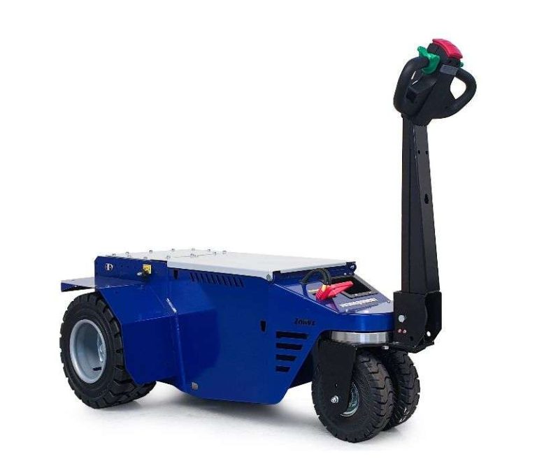 Zallys M10 electric tow tug with electric lifting hitch, 10,000 kg towing capacity